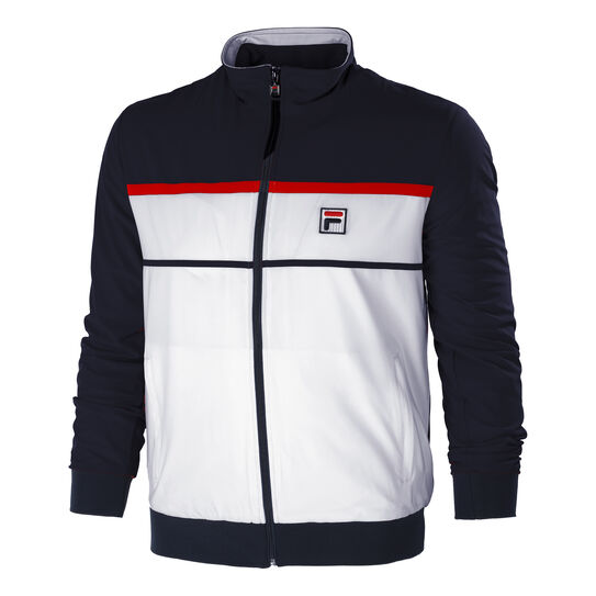 FILA JACKET MAX WHITE/PEACOAT BLUE MAN