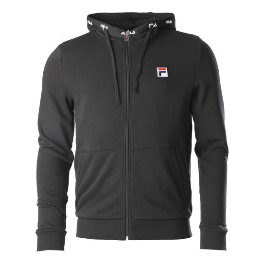 FILA SWEAT JACKET BLACK MAN