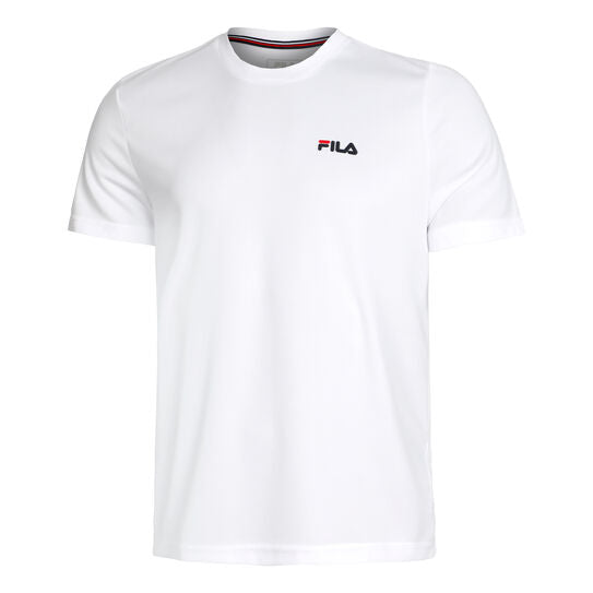 FILA T-SHIRT LOGO SMALL WHITE MAN