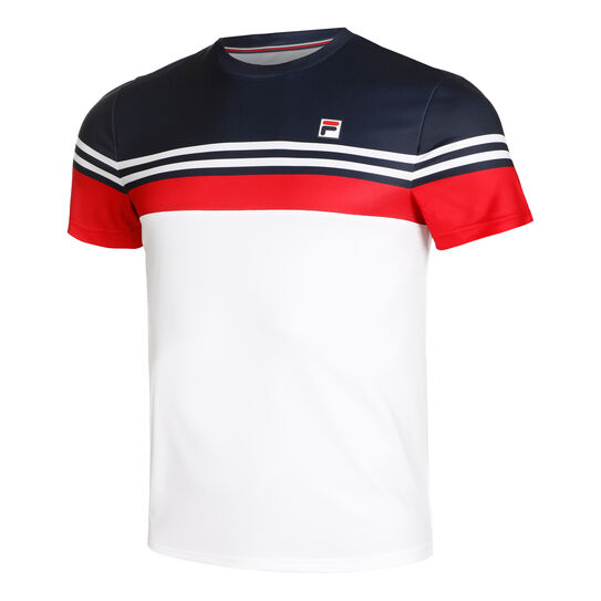 FILA T-SHIRT MALTE WHITE/RED MAN