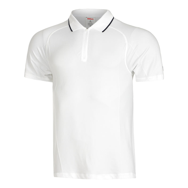 WILSON TEAM SEAMLESS POLO 2.0 WHITE MAN