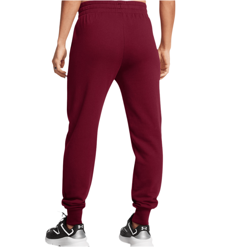 UNDER ARMOUR RIVAL FLEECE JOGGERS CARDINAL WOMAN