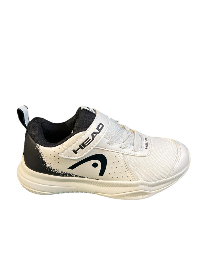 HEAD SPRINT VELCRO 4.0 AC WHITE/BLACK JUNIOR