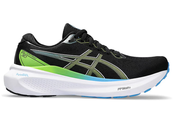 ASICS GEL-KAYANO 30 BLACK/ELECTRIC LIME MAN