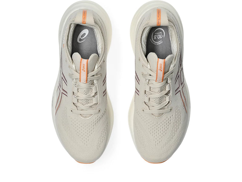 ASICS GEL-NIMBUS 26 OATMEAL/FADED ORANGE WOMAN