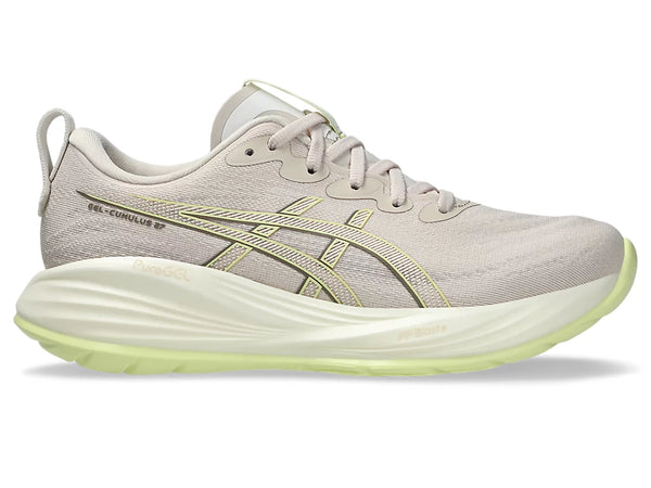 ASICS GEL-CUMULUS 27 MINERAL BEIGE/HUDDLE YELLOW WOMAN