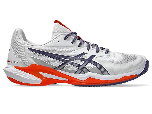 ASICS SOLUTION SPEED FF 3 CLAY WHITE/GREYISH PURPLE MAN