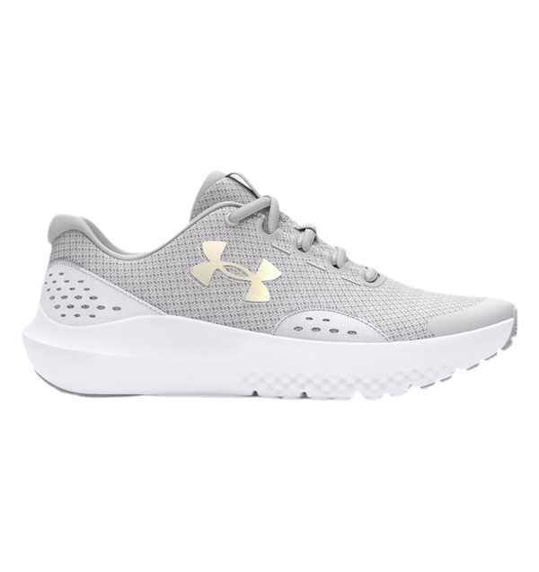 UNDER ARMOUR SURGE 4 HALO GRAY/WHITE JUNIOR