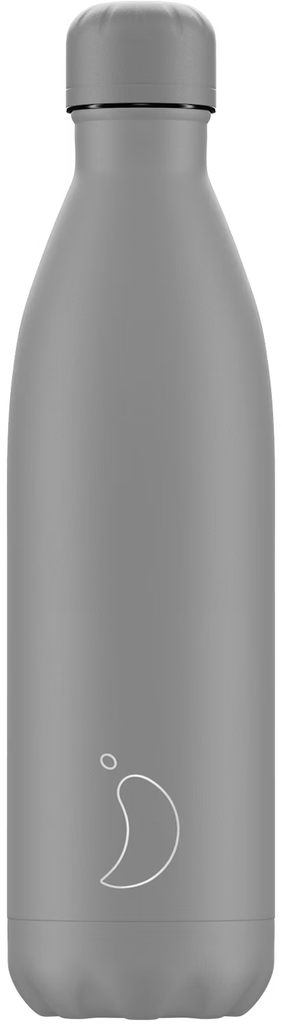 CHILLY'S BOTTLE MONOCHROME EDITION GREY 750ml