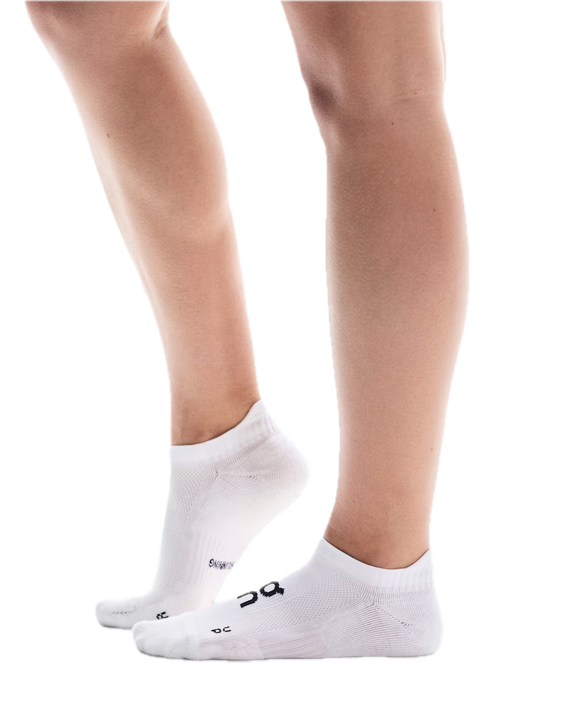 ON CORE RUN SOCK LOW WHITE (2X)