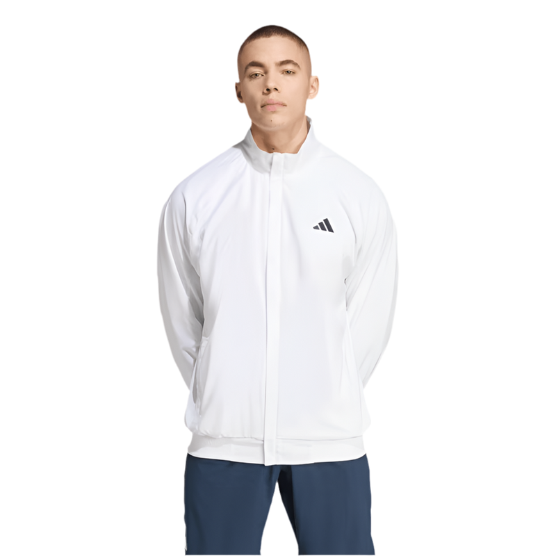 ADIDAS TENNIS WALK-ON JACKET WHITE MAN