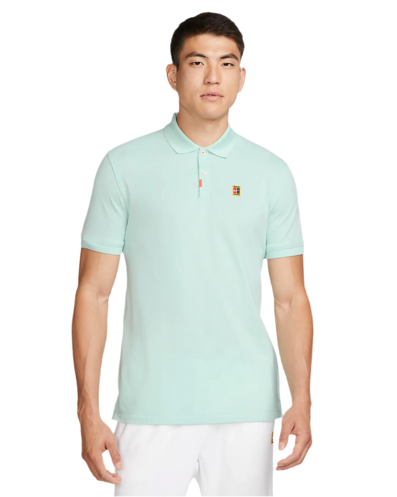 NIKE THE POLO SLIM-FIT POLO JADE ICE MAN