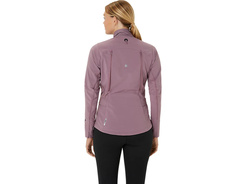 ASICS ROAD WINTER JACKET DUSRTY MAUVE WOMAN