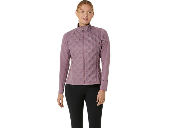 ASICS ROAD WINTER JACKET DUSRTY MAUVE WOMAN