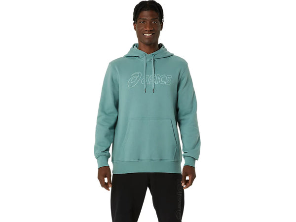 ASICS LOGO OTH HOODIE CELADON/LIGHT CELADON MAN