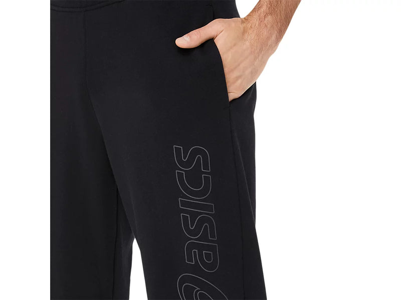 ASICS LOGO SWEAT PANT BLACK MAN