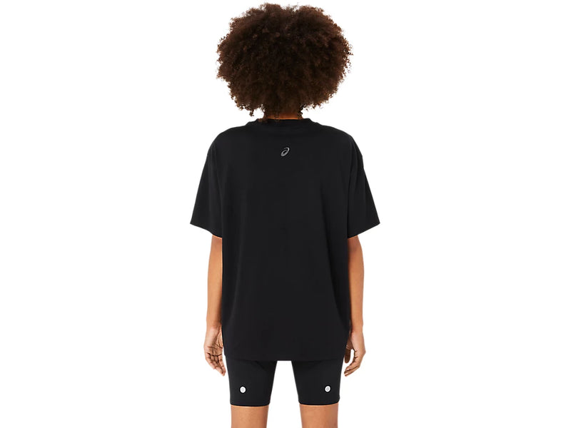 ASICS LOGO TEE BLACK WOMAN