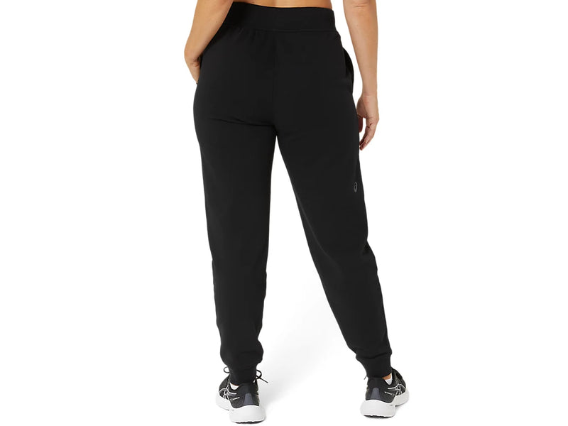 ASICS LOGO SWEAT PANT BLACK WOMAN