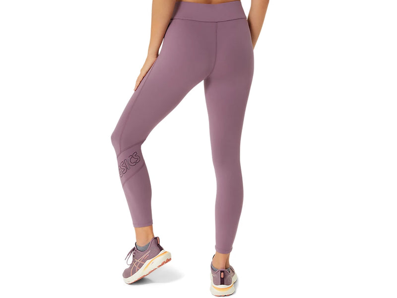 ASICS LOGO 7/8 TIGHT DUSTY MAUVE WOMAN