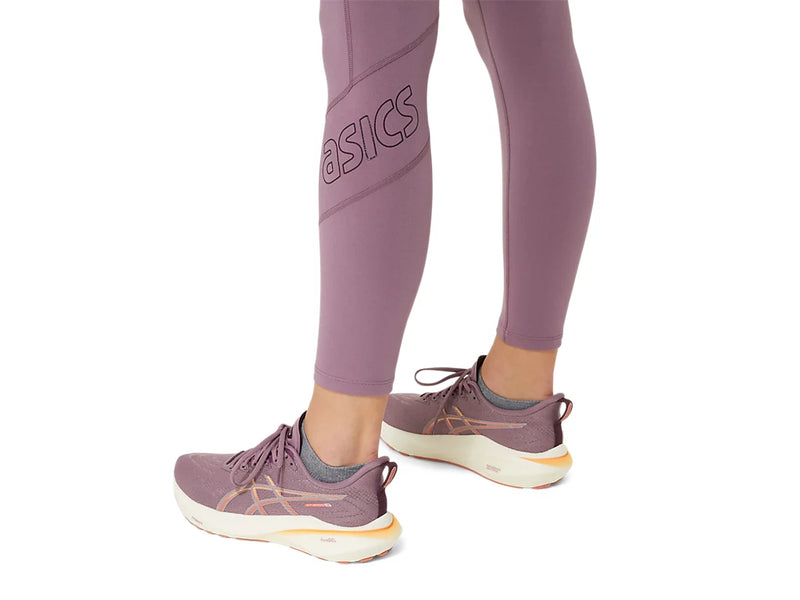 ASICS LOGO 7/8 TIGHT DUSTY MAUVE WOMAN