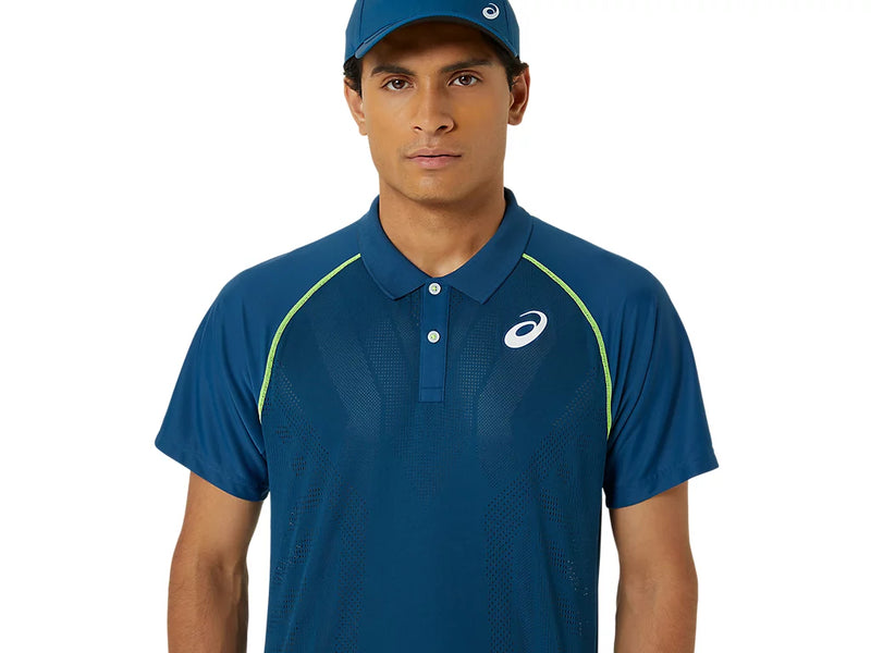 ASICS MATCH ACTIBREEZE POLO-SHIRT MAKO BLUE MAN