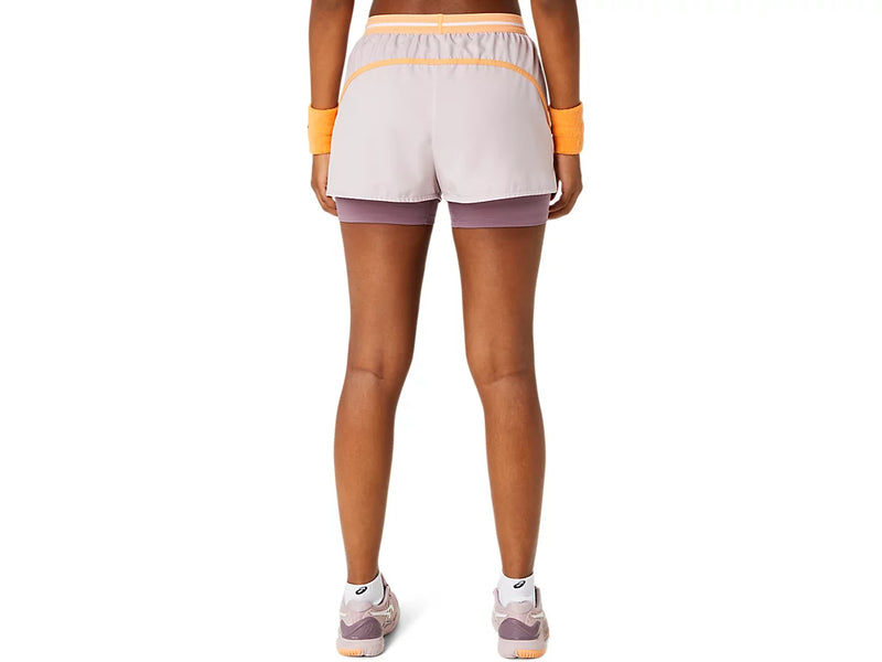 ASICS MATCH SHORT WATERSHED ROSE WOMAN