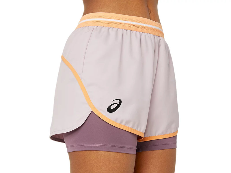 ASICS MATCH SHORT WATERSHED ROSE WOMAN