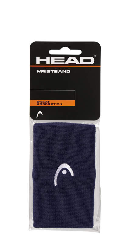 HEAD JUMBO WRISTBAND NAVY (2X)