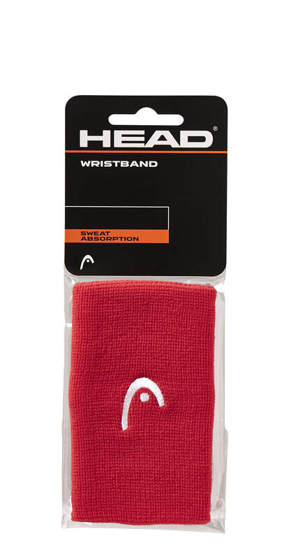 HEAD JUMBO WRISTBAND RED (2X)