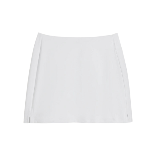 WILSON YOUTH TEAM FLAT FRONT SKIRT WHITE GIRL