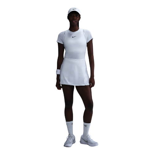 NIKE VICTORY DRI-FIT STRAIGHT TENNIS SKIRT WHITE WOMAN