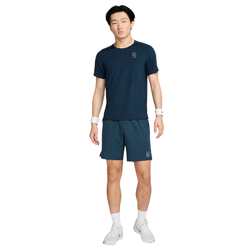 NIKE COURT ADVANTAGE DRI-FIT 8" TENNIS SHORTS ARMORY NAVY MAN