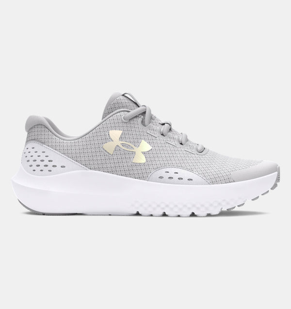 UNDER ARMOUR SURGE 4 HALO GRAY/WHITE JUNIOR