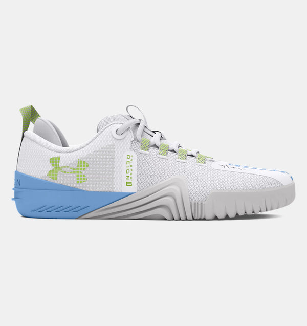 UNDER ARMOUR REIGN 6 WHITE/HORIZON BLUE WOMAN