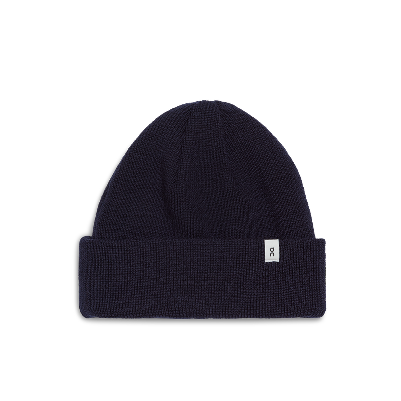 ON RUNNING MERINO BEANIE NAVY