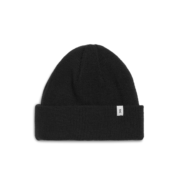 ON RUNNING MERINO BEANIE BLACK