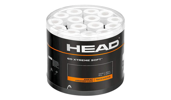 HEAD XTREME SOFT OVERGRIP WHITE (60X)