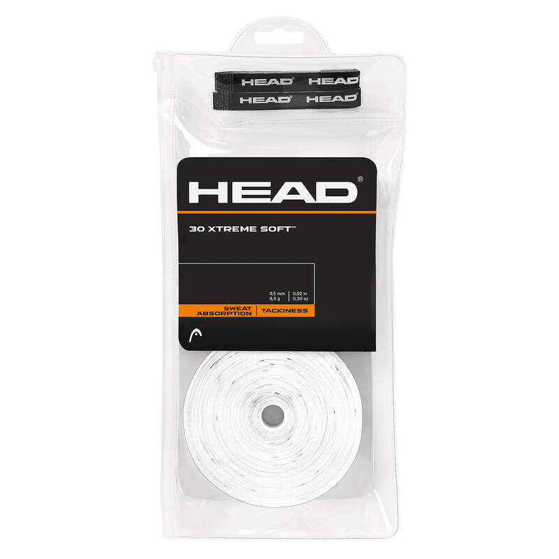 HEAD XTREME SOFT OVERGRIP WHITE (30X)