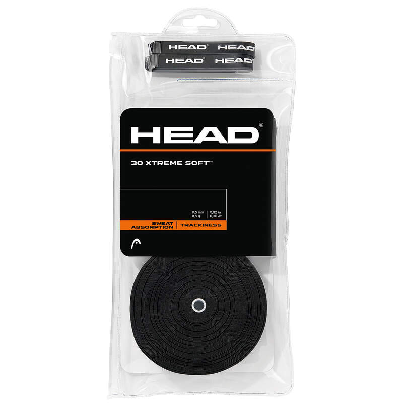 HEAD XTREME SOFT OVERGRIP BLACK (30X)