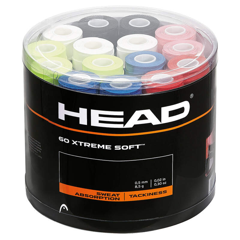 HEAD XTREME SOFT OVERGRIP COLOR MIX (60X)