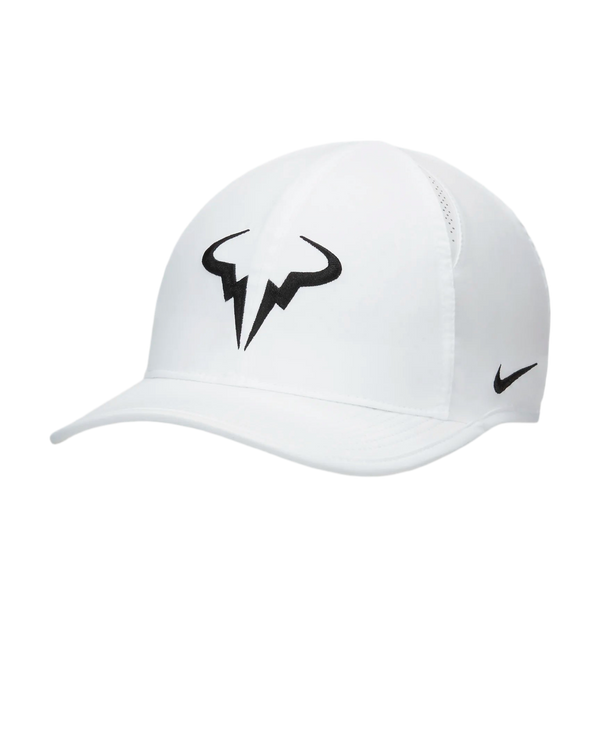 NIKE NIKE DRI-FIT CLUB UNSTRUCTURED RAFA CAP WHITE