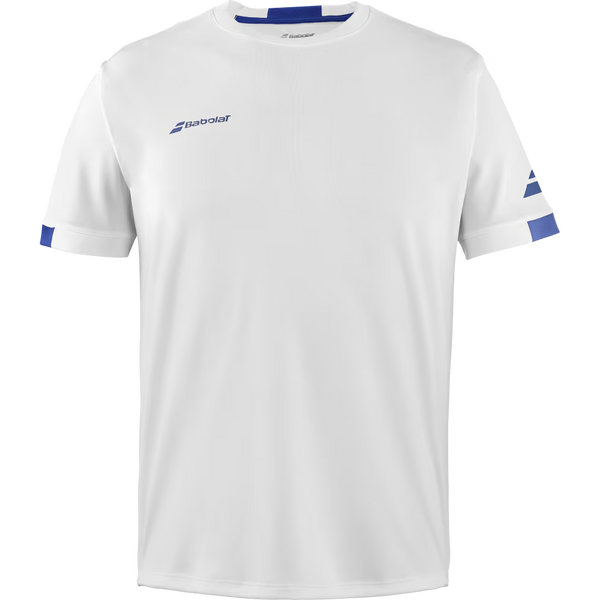 BABOLAT PLAY CREW NECK TEE WHITE BOY