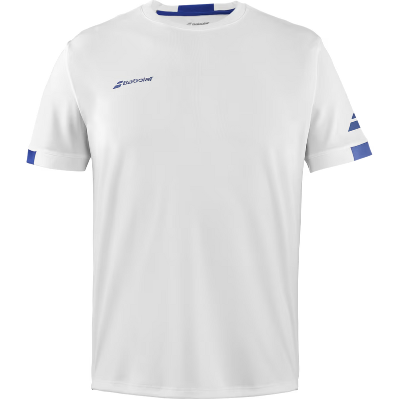 BABOLAT PLAY CREW NECK TEE WHITE BOY