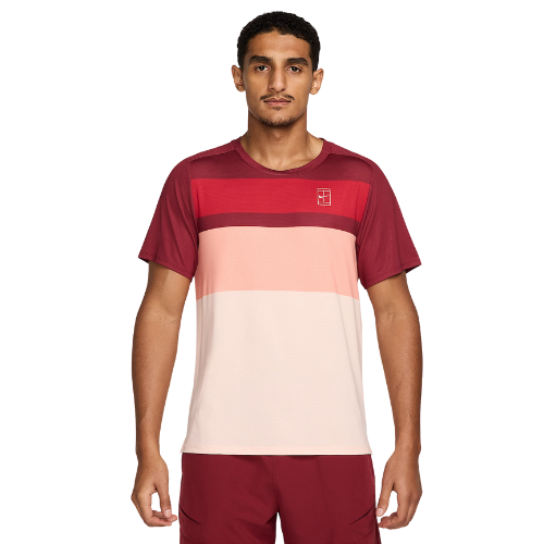 NIKE COURT ADVANTAGE TENNIS TOP TEAM RED/WASHED CORAL MAN