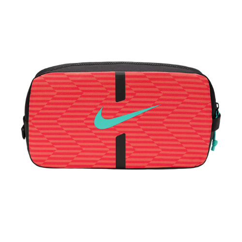 NIKE ACADEMY SHOE BAG BLACK/EMBER GLOW