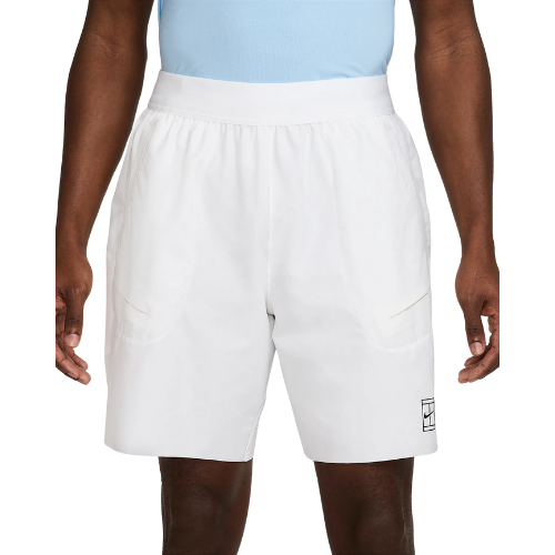 NIKE COURT ADVANTAGE SHORT WHITE MAN