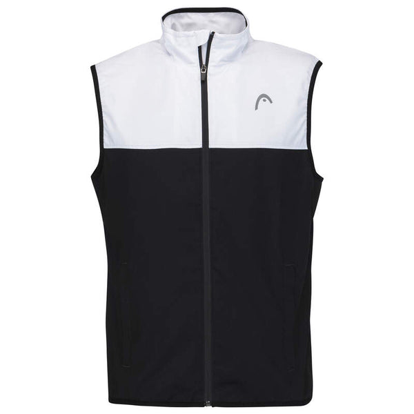 HEAD CLUB VEST BLACK/WHITE MAN