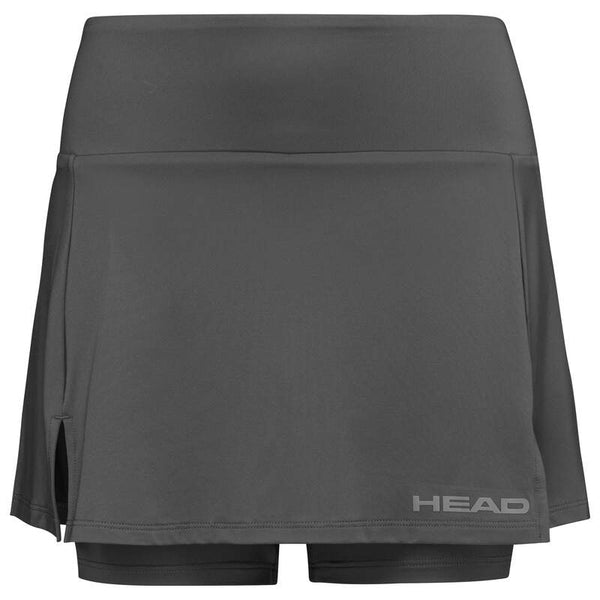 HEAD CLUB SKORT ANTHRACITE WOMAN