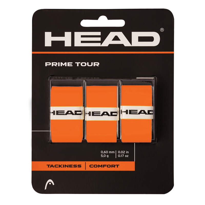 HEAD PRIME TOUR OVERGRIP ORANGE (3X)