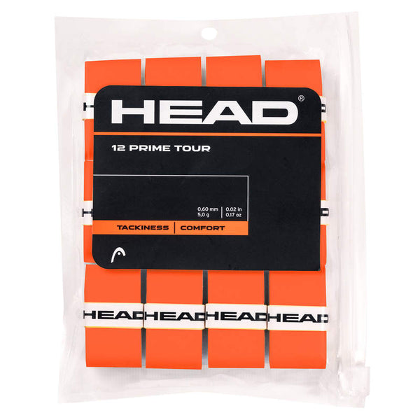 HEAD PRIME TOUR OVERGRIP ORANGE (12X)